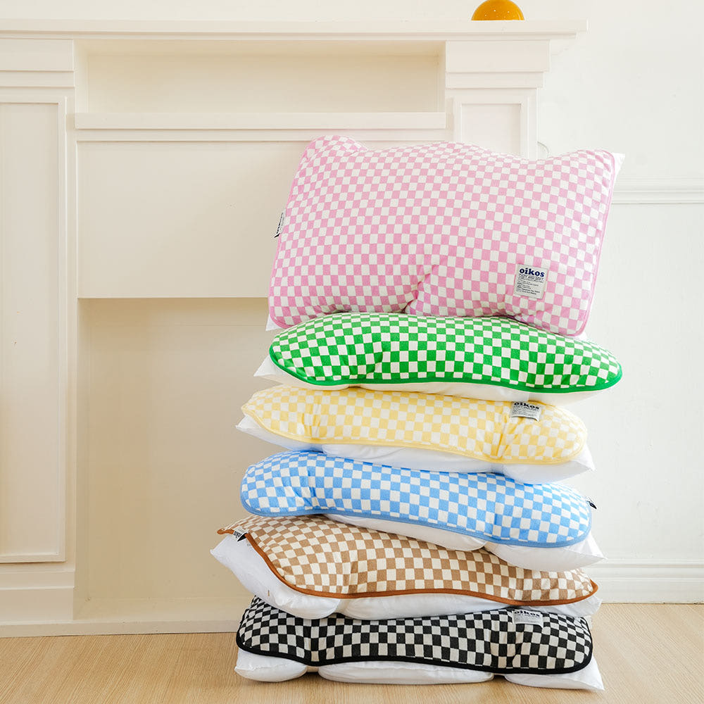 韓國 OIKOS｜ 韓國製🇰🇷Premium Edition Terry Pillow Pad 毛巾布夾棉枕頭墊｜9色