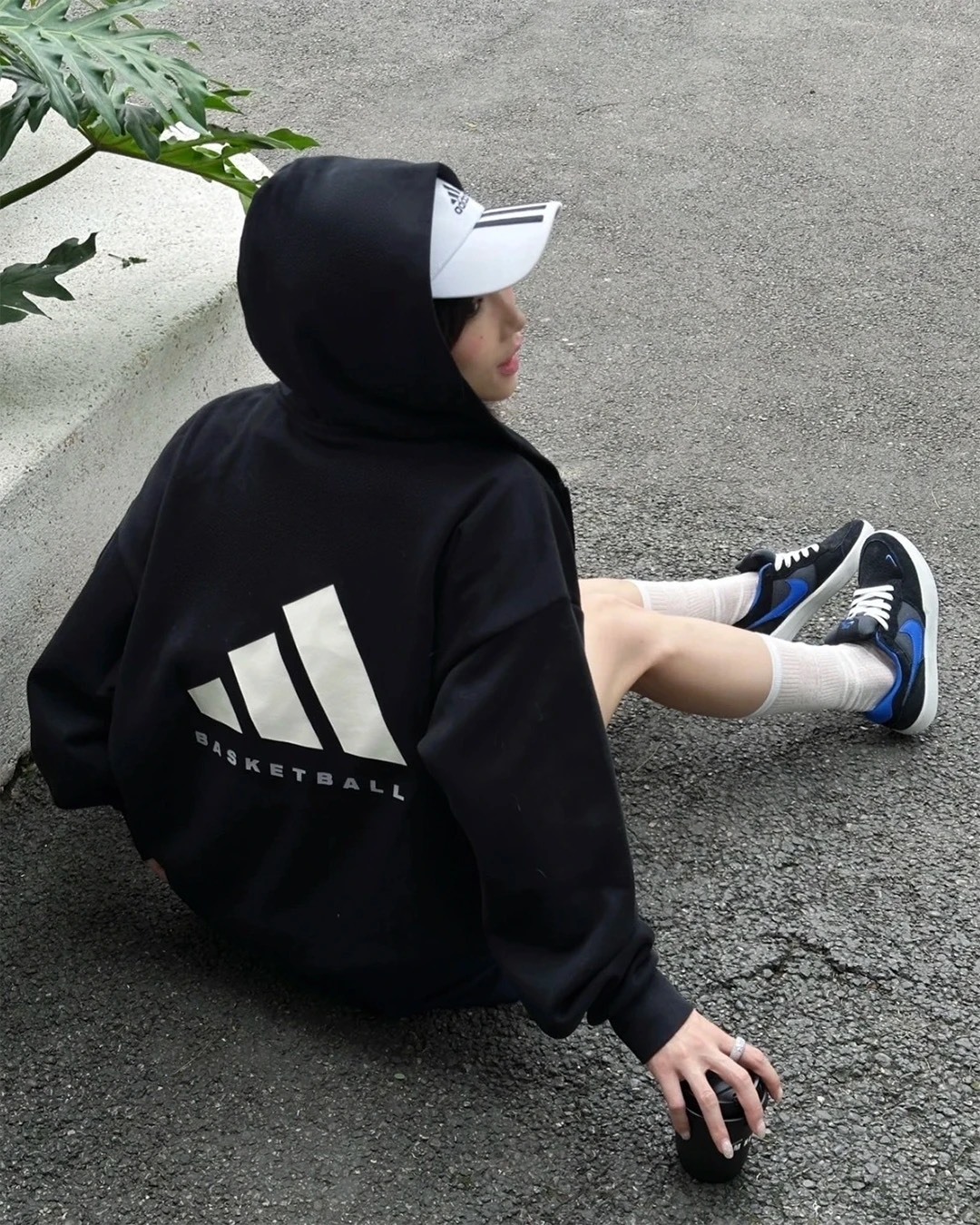 <阿迪必買支線📲>ADIDAS BASKETBALL THE 2026 寬鬆 連帽外套