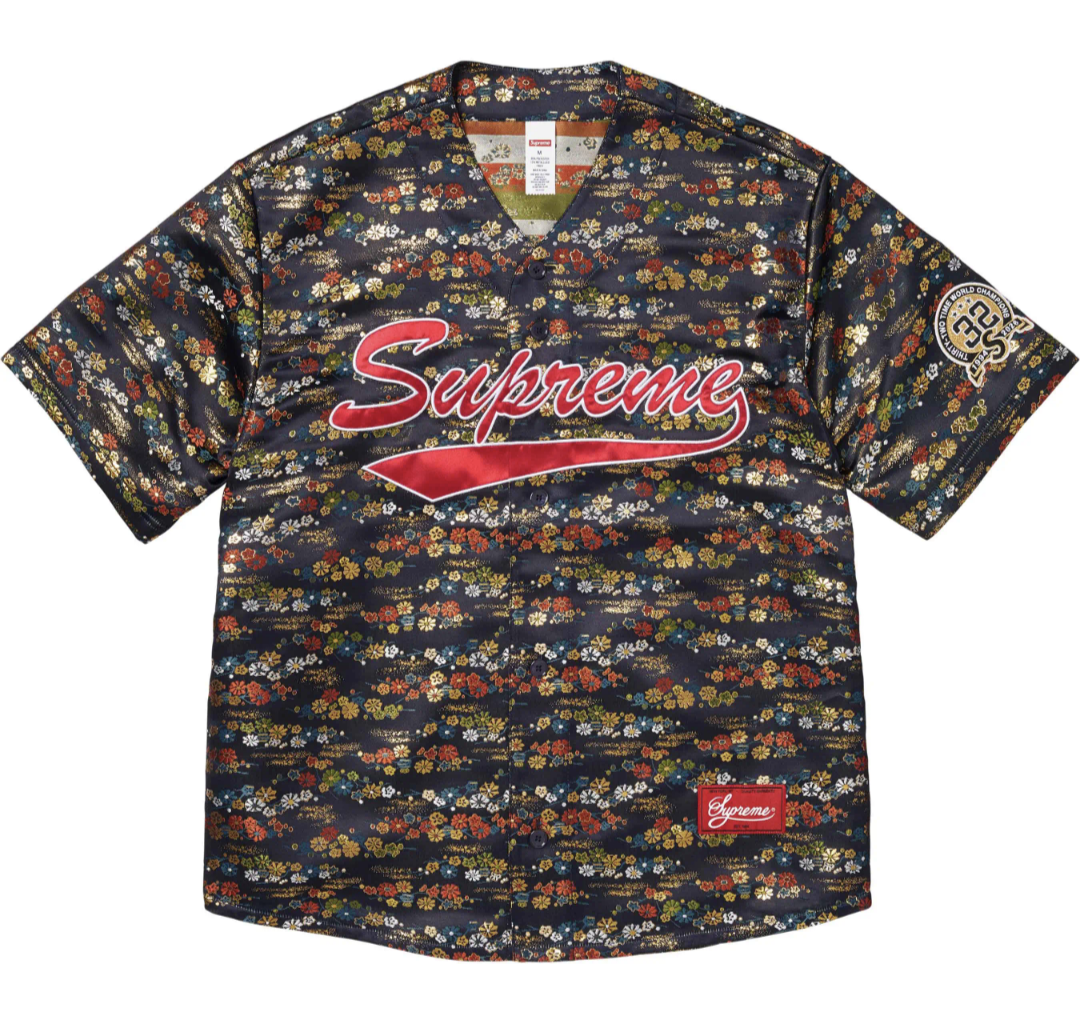 SUPREME SS26 KIMONO BASEBALL JERSEY球衣 (3色)