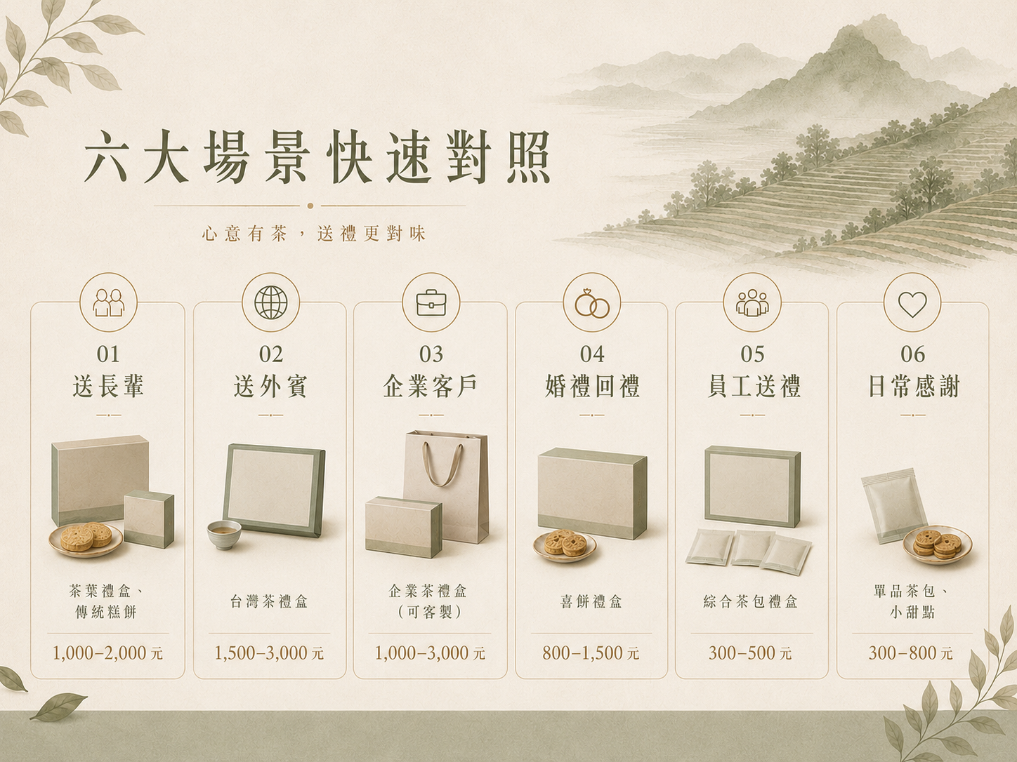 2026 伴手禮推薦：台灣茶禮盒、喜餅與企業送禮怎麼選