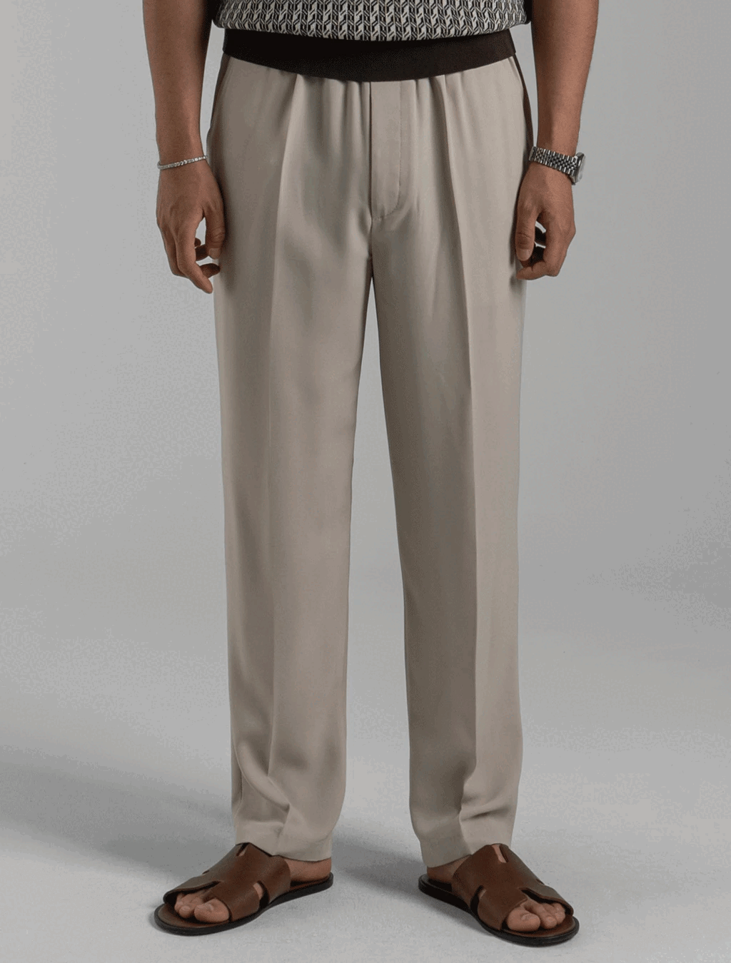 Summer Cool Stretch Casual Pants