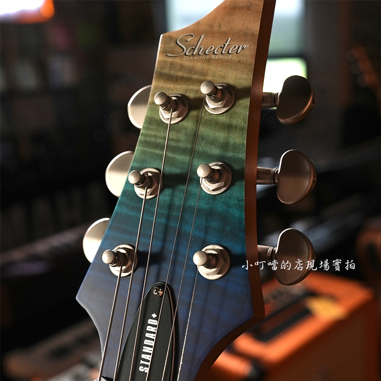 Schecter C-1 standard plus 火烤楓木琴頸 電吉他 海藍色漸層 附袋 C1-STANDARDPLUS-BLUE