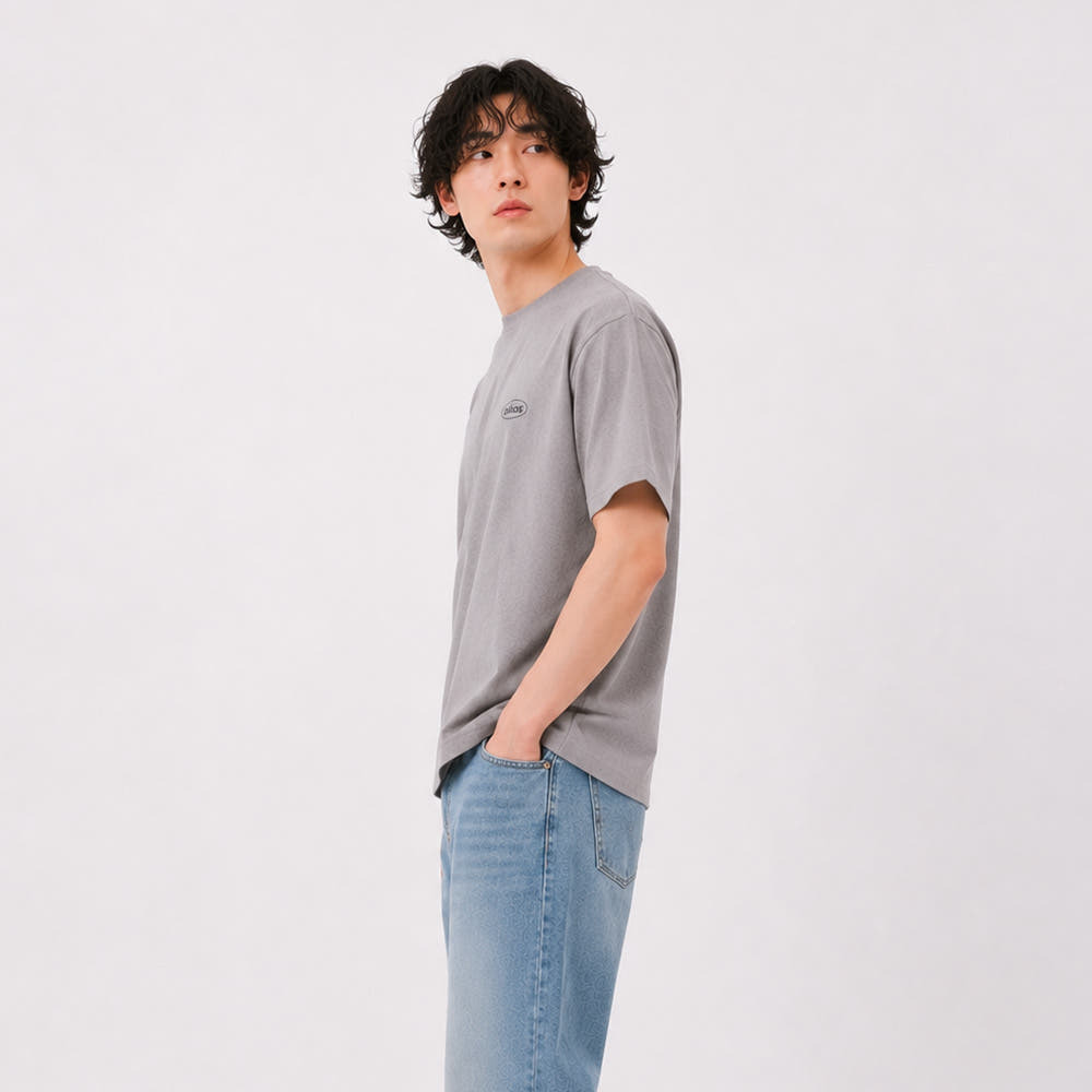 韓國 OIKOS ｜韓國製🇰🇷 Signature Logo Embroidery Tee 刺繡 Logo 短袖 T恤｜3色