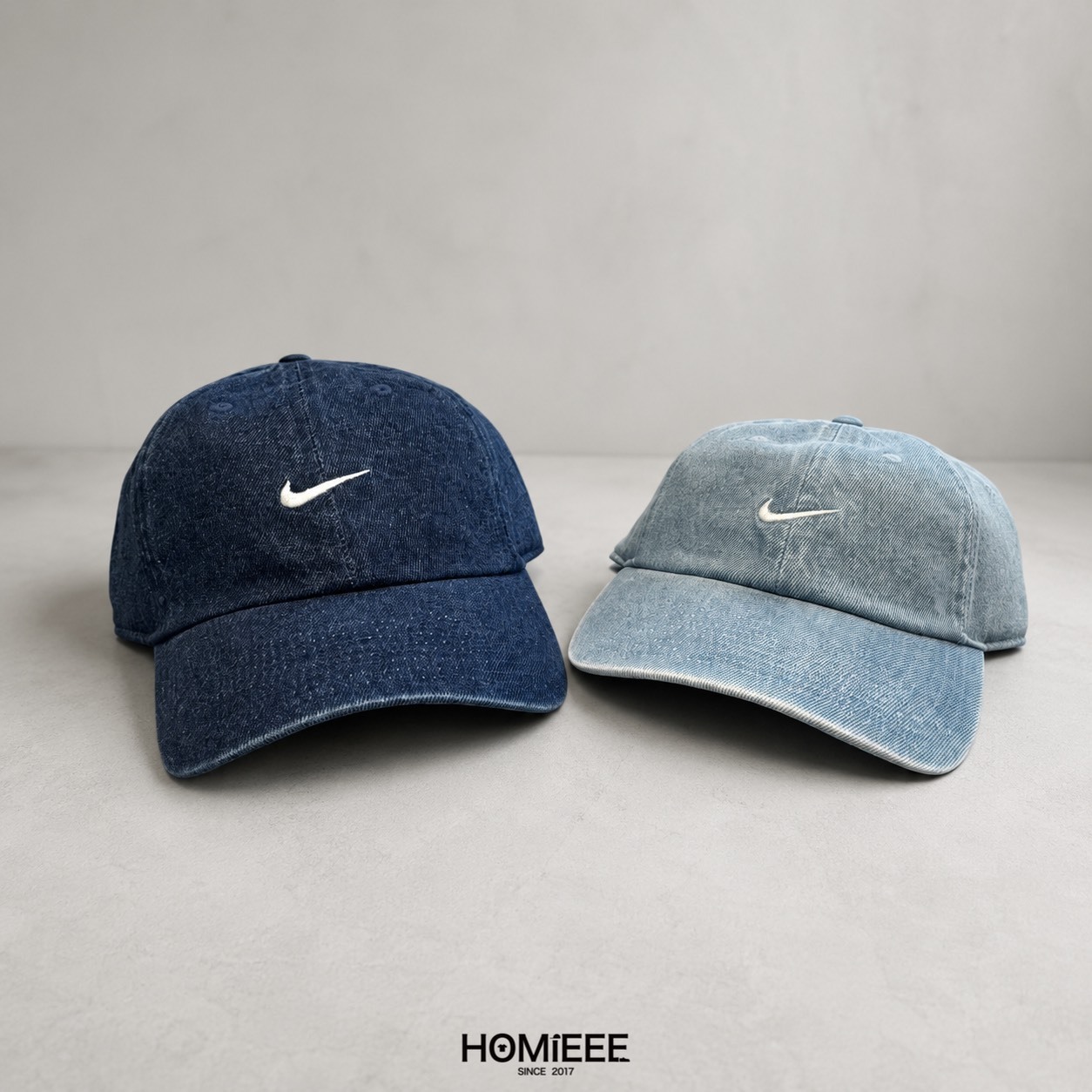 Nike Club Denim Cap 老帽 棒球帽 刺繡 水洗 男女可戴 [HF0383]