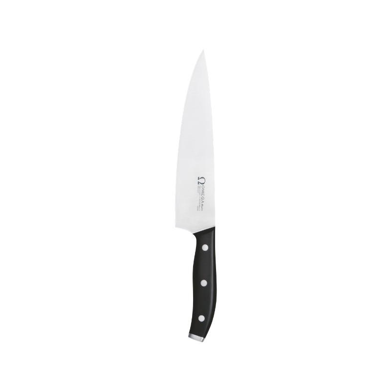 HKHG0628-005 OMEGA廚師刀 20cm Black (A5)