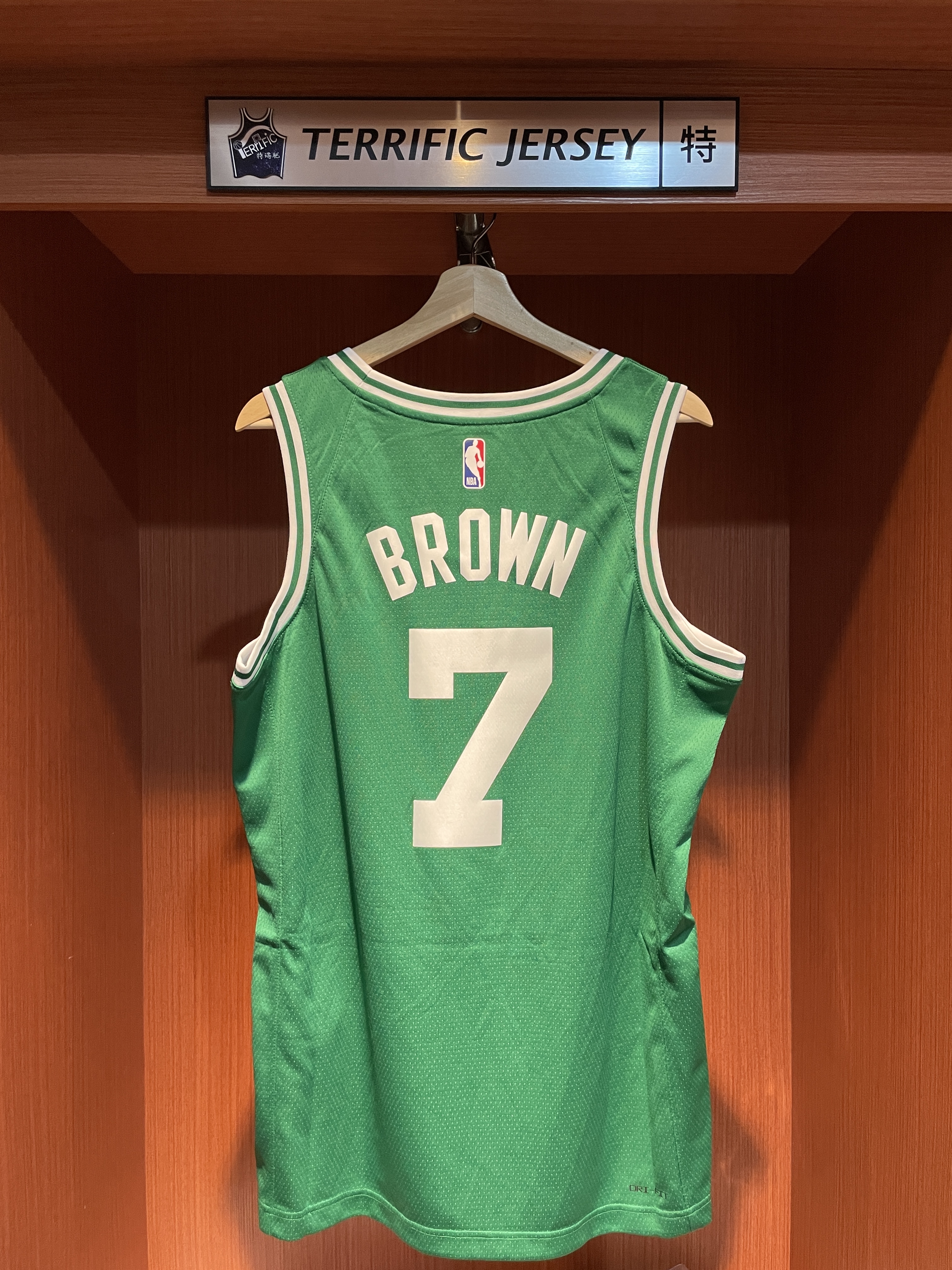 NBA球衣 Jaylen Brown 波士頓賽爾提克綠 Icon Nike Swingman 球迷版 熱轉印 全新