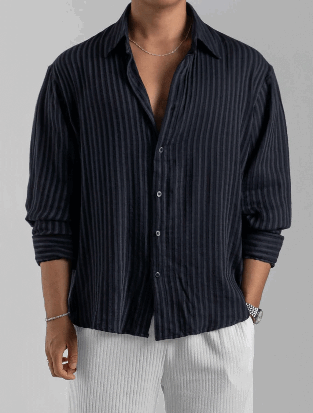 Basic striped shirt