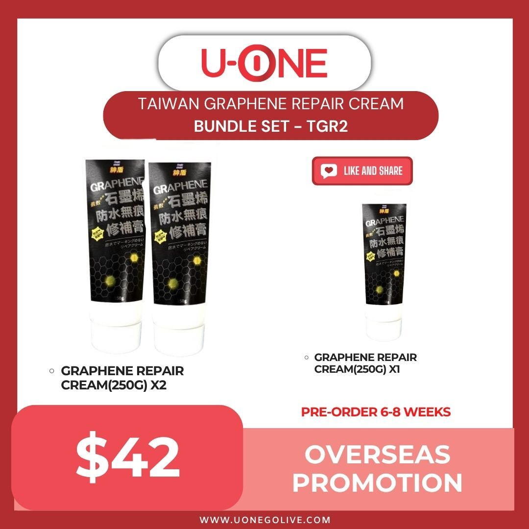 TAIWAN GRAPHENE REPAIR CREAM BUNDLE SET - TGR2