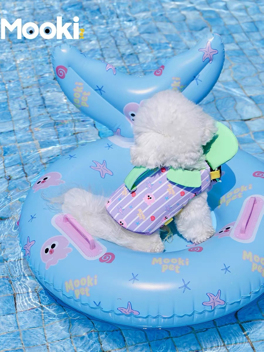 MOOKIPET PET OCTOPUS & STARFISH MERMAID LIFE JACKET