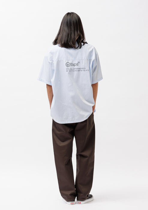 2026SS WTAPS REPO / SS / CTPL. BROADCLOTH. TEXTILE 條紋短
