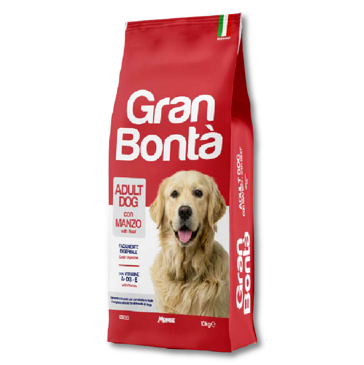 Gran Bonta丨牛肉配方狗糧 10kg (新包裝)