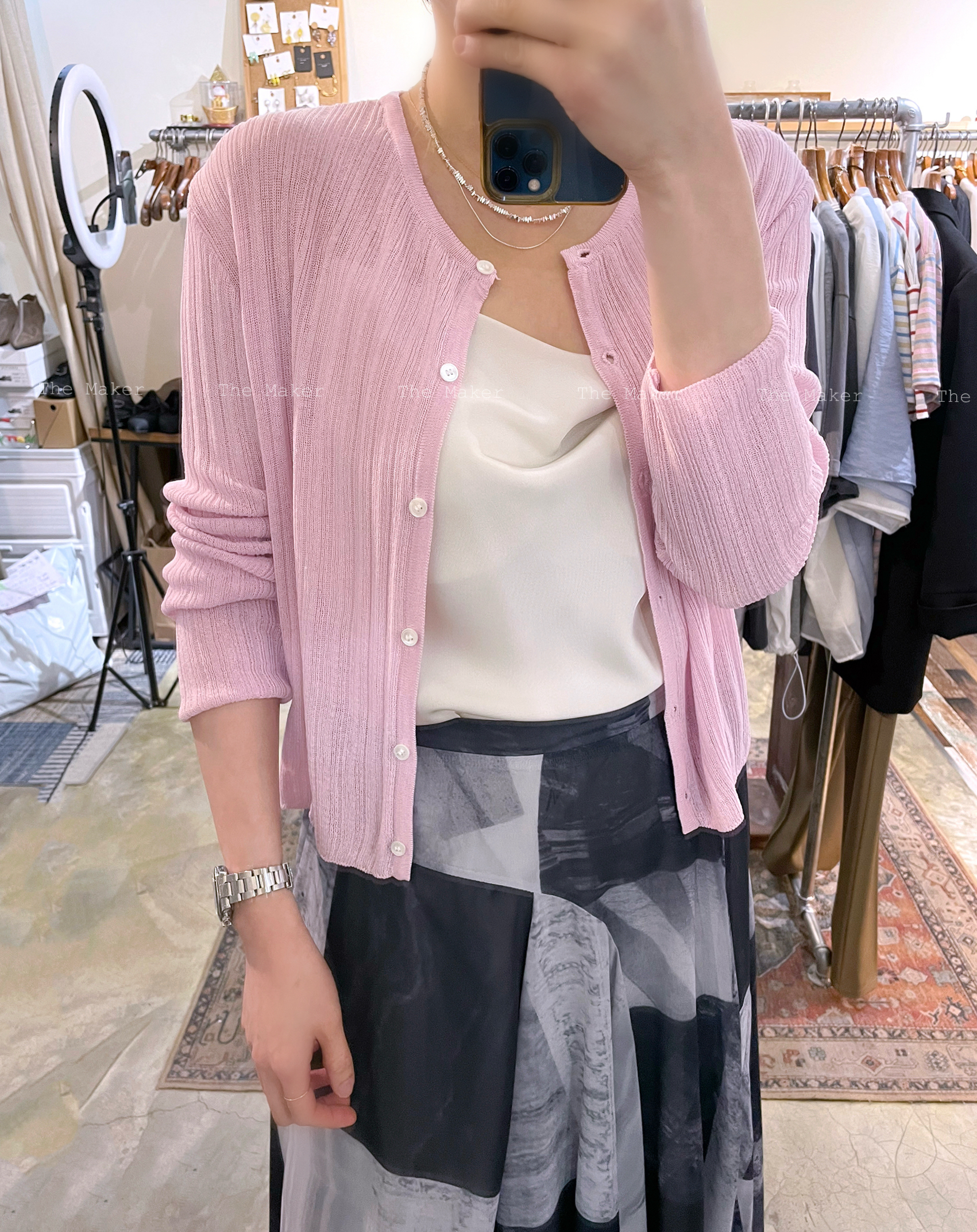 🪐 粉嫩輕軟針織Cardigan 🪐