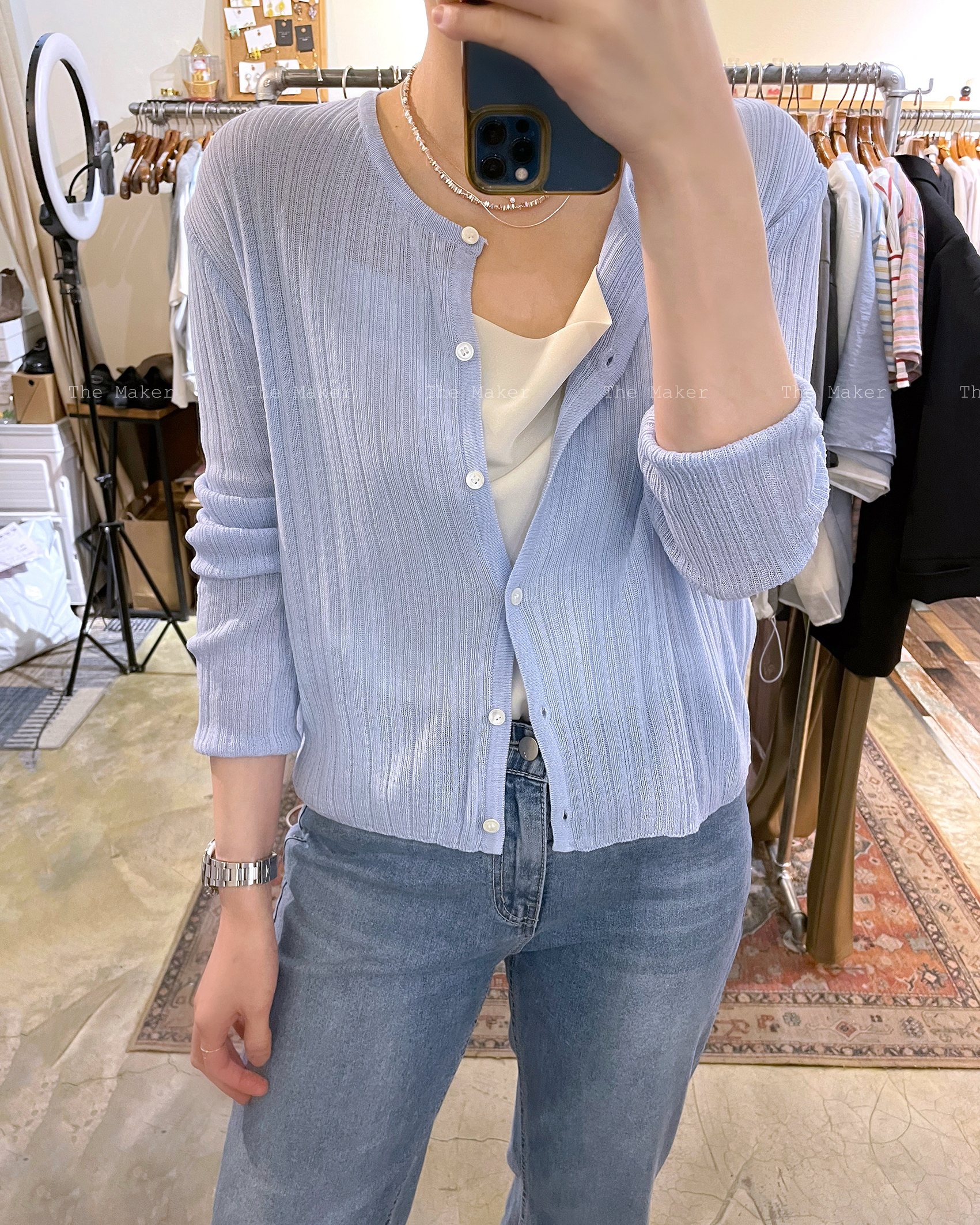 🪐 粉嫩輕軟針織Cardigan 🪐