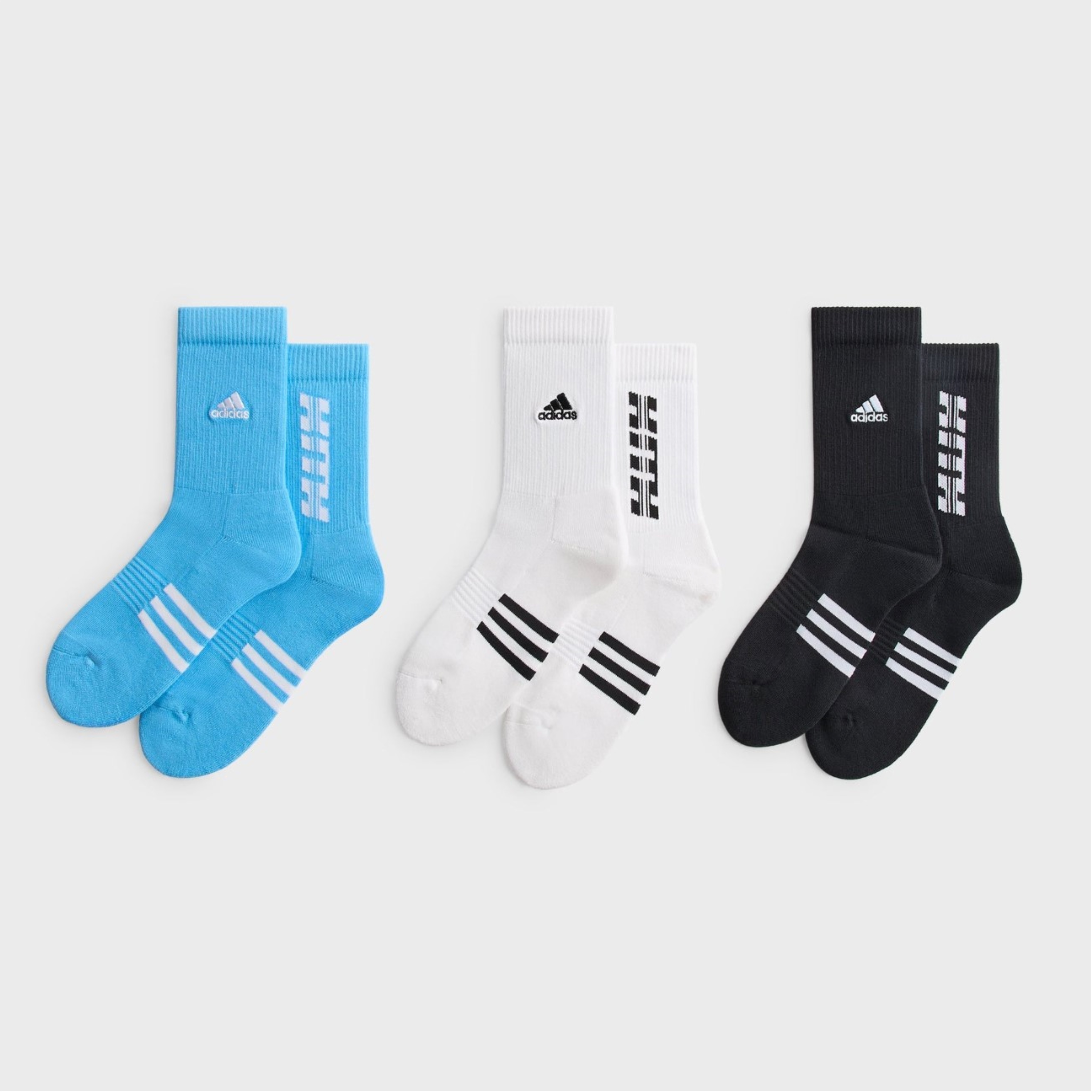2026SS Kith & Messi for adidas Football 3-Pack Crew Socks 世足 梅西 襪子 長襪 一包三雙 現貨 KR3683 / adkr3683