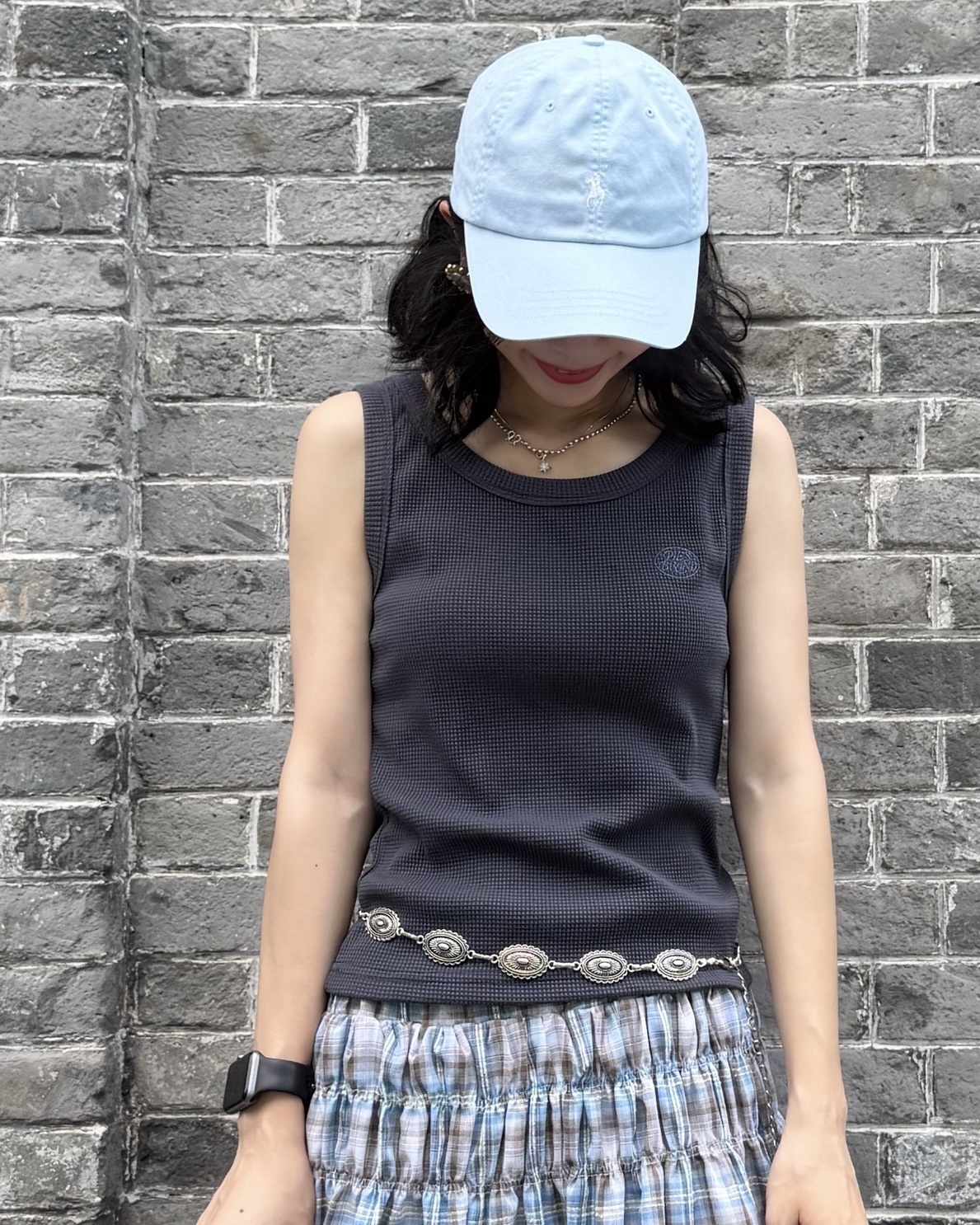 6月新品♥華夫格背心[微彈性]