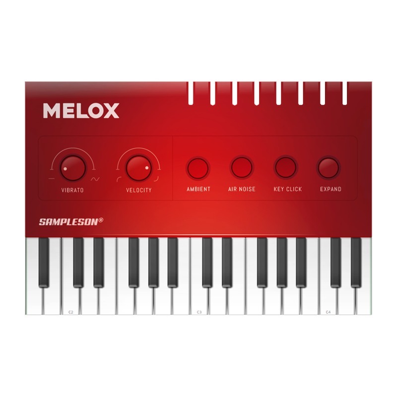 Sampleson Melox｜口風琴虛擬樂器