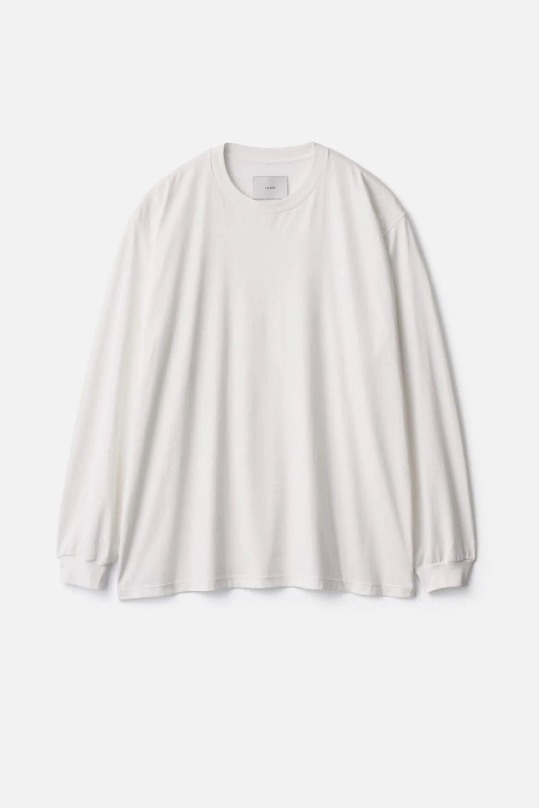 ssstein SUVIN COTTON BASIC LS TEE (4COL)