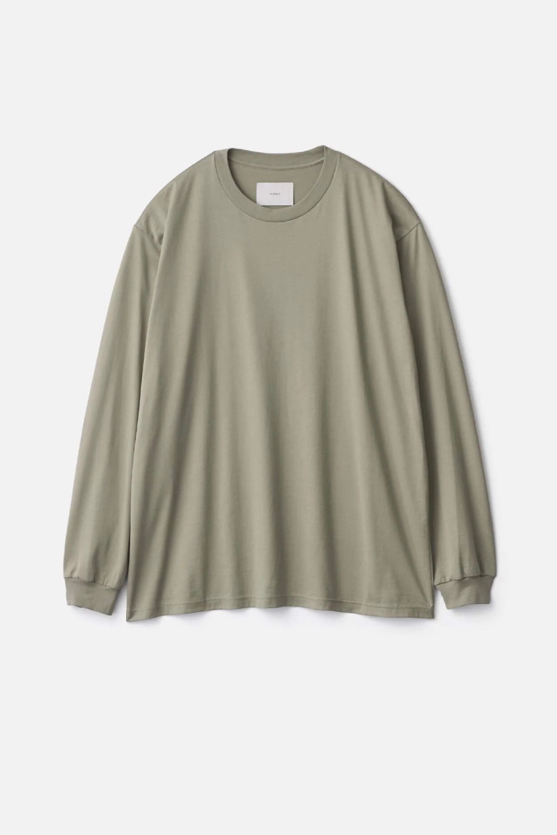 ssstein SUVIN COTTON BASIC LS TEE (4COL)