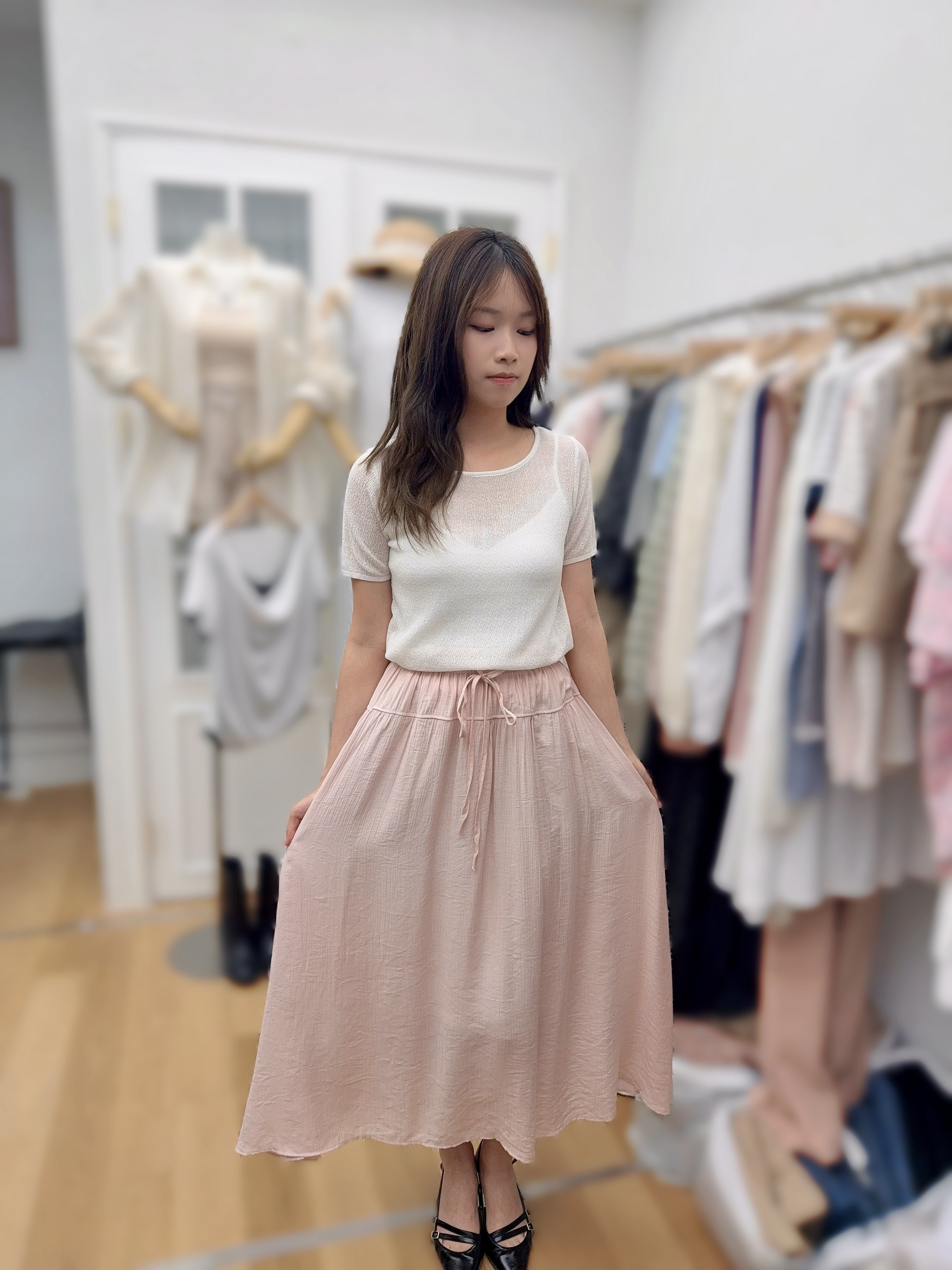 RE53   長裙 腰24-42 HIP50 長35 $399 [限量]