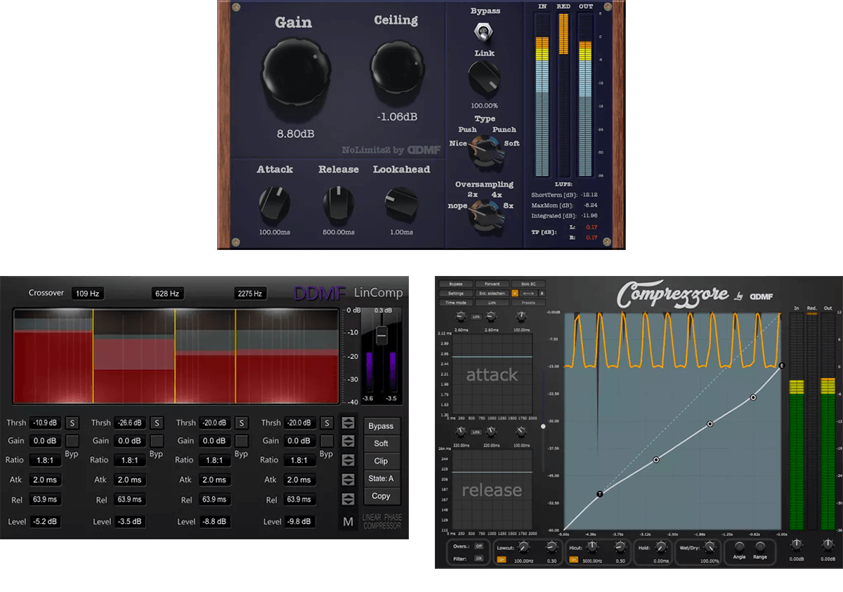 DDMF Dynamics Bundle｜動態效果器套組
