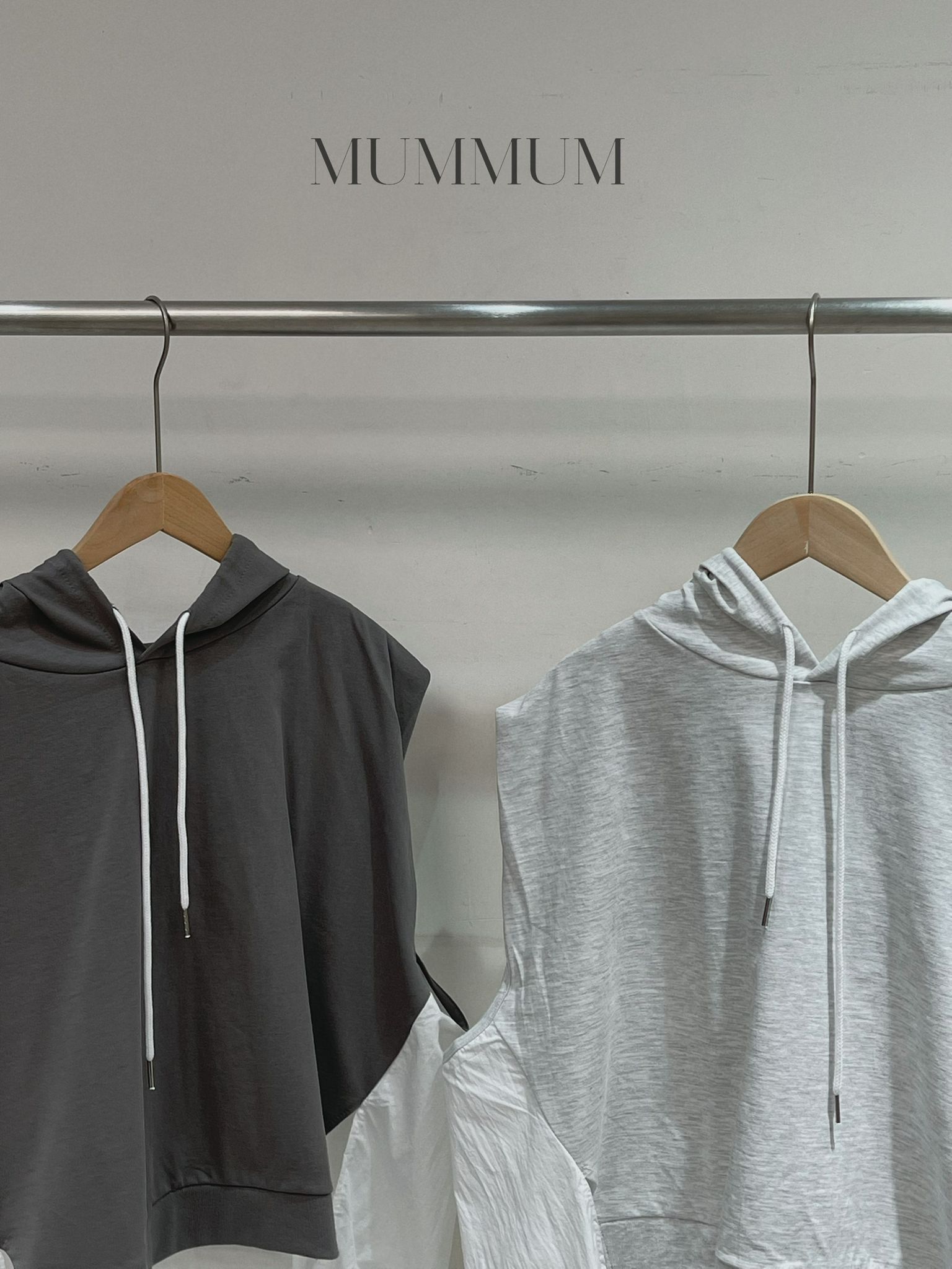 0213398a/拼接假兩件連帽大上衣上身56/50/21-26下身26-44/42/39套裝一set