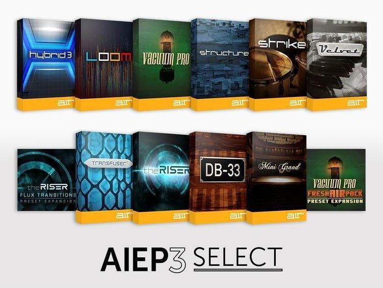 AIR AIEP3 SELECT｜專業級插件套裝