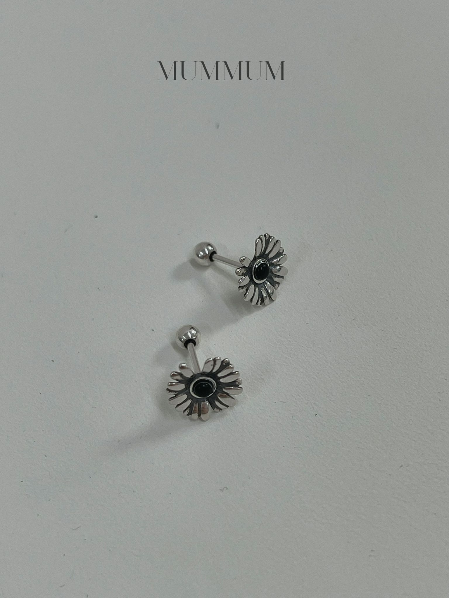 SL133474/雛菊花小巧耳釘