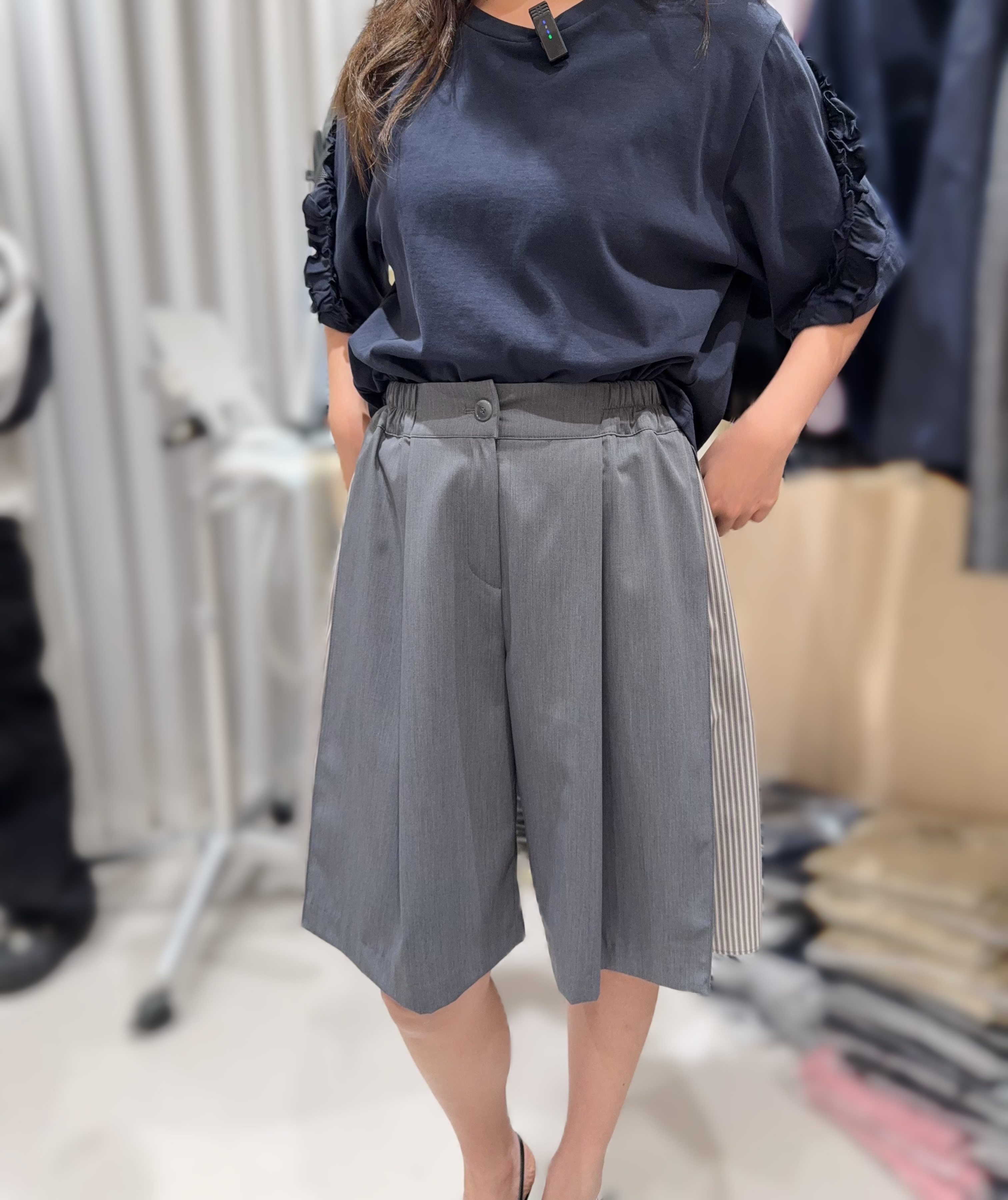 RU03   條子褲  腰26-37 HIP45 長22 $519