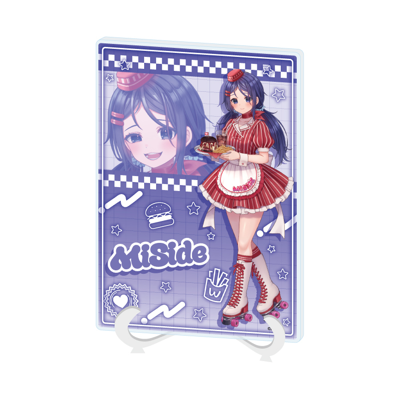 「ACG.GO」「預購」A3《MiSide》A5壓克力藝術板 01 瘋狂Mita 餐廳Ver. (原畫插圖)