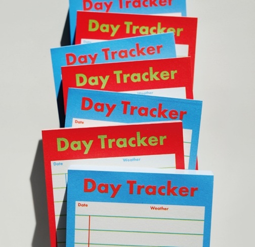 韓fruitfries．Day Tracker 便簽本 共2款