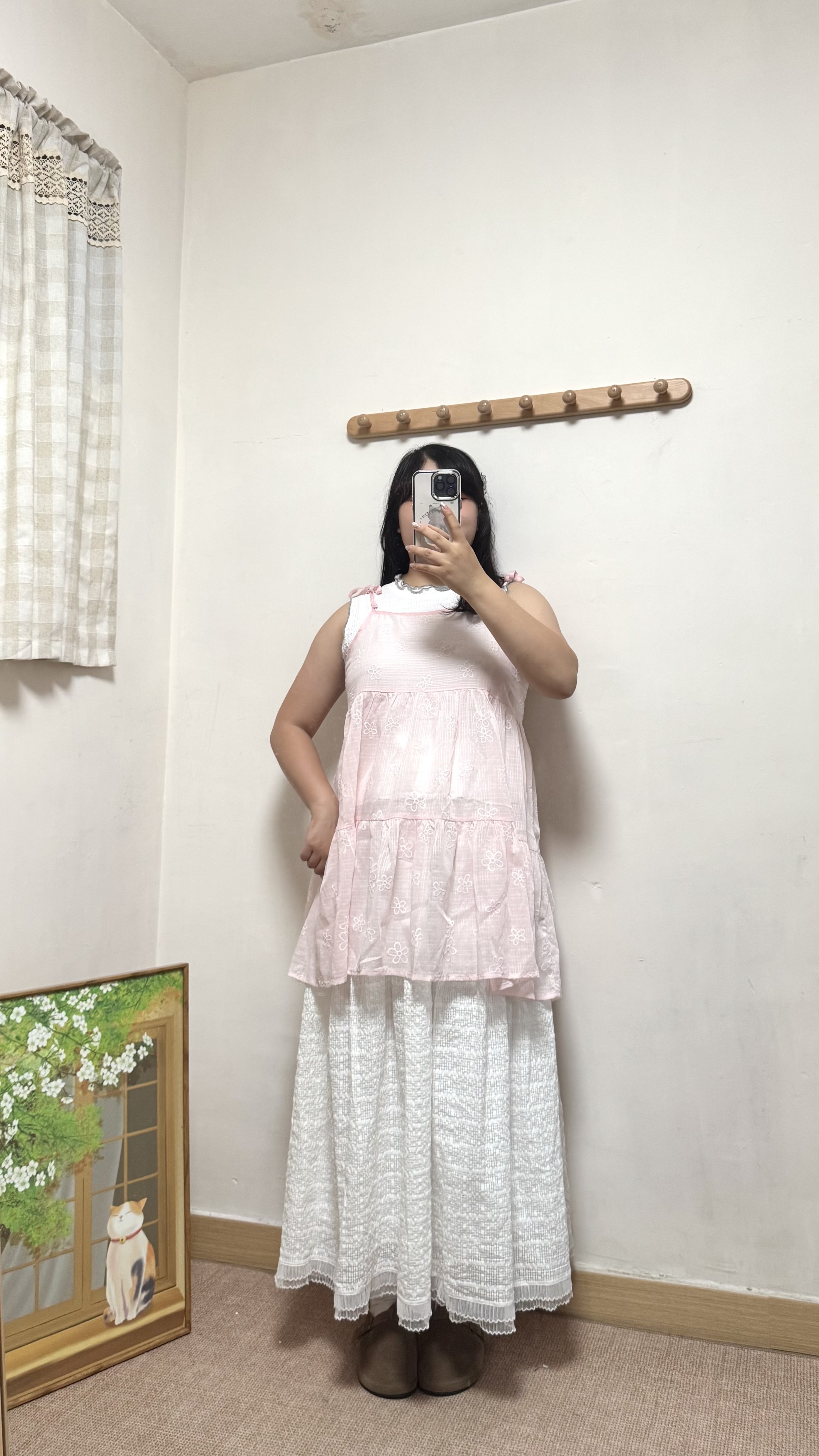 六色入～捲邊撞色背心