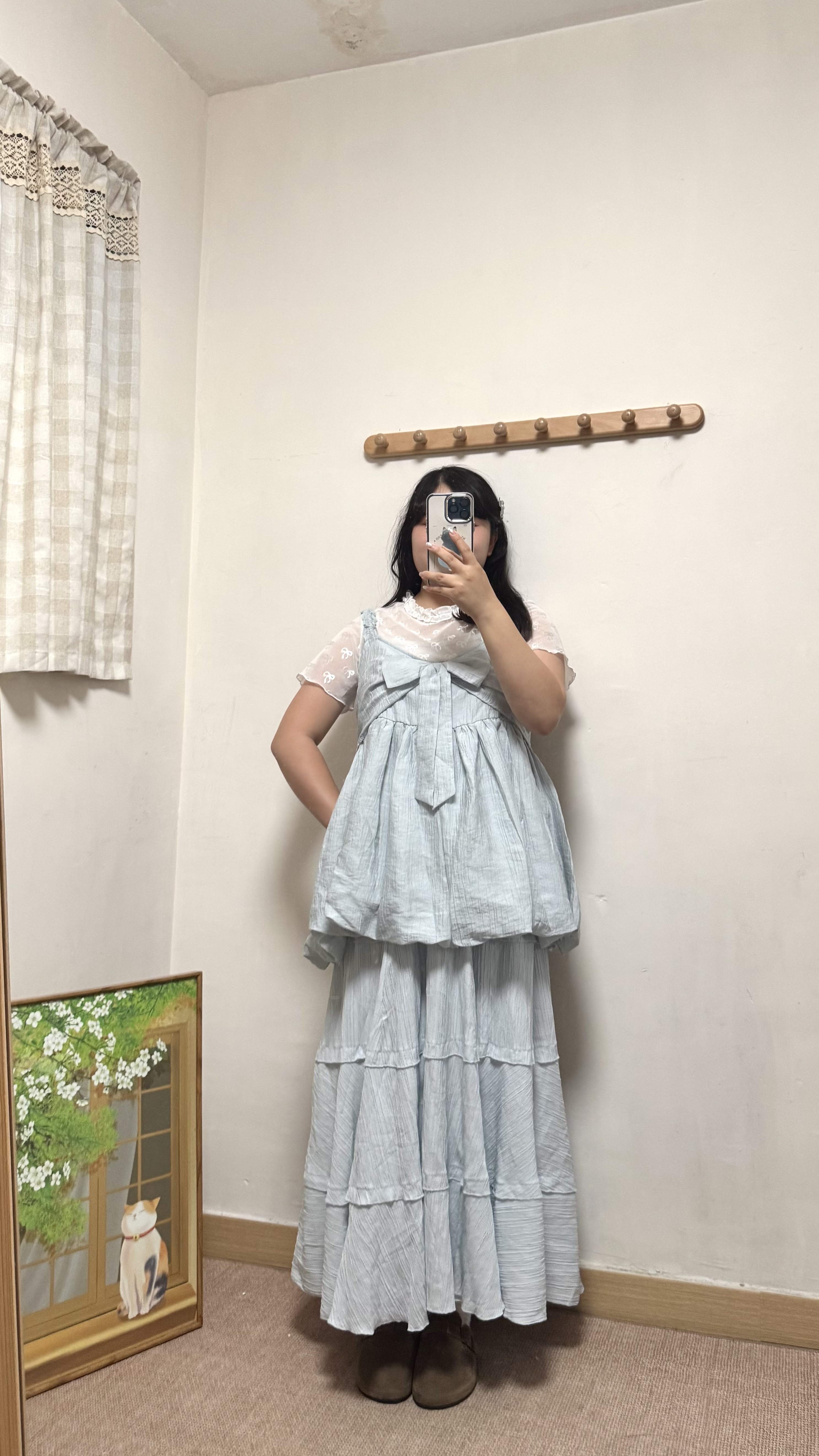 蝴蝶結橡筋帶泡泡外搭
