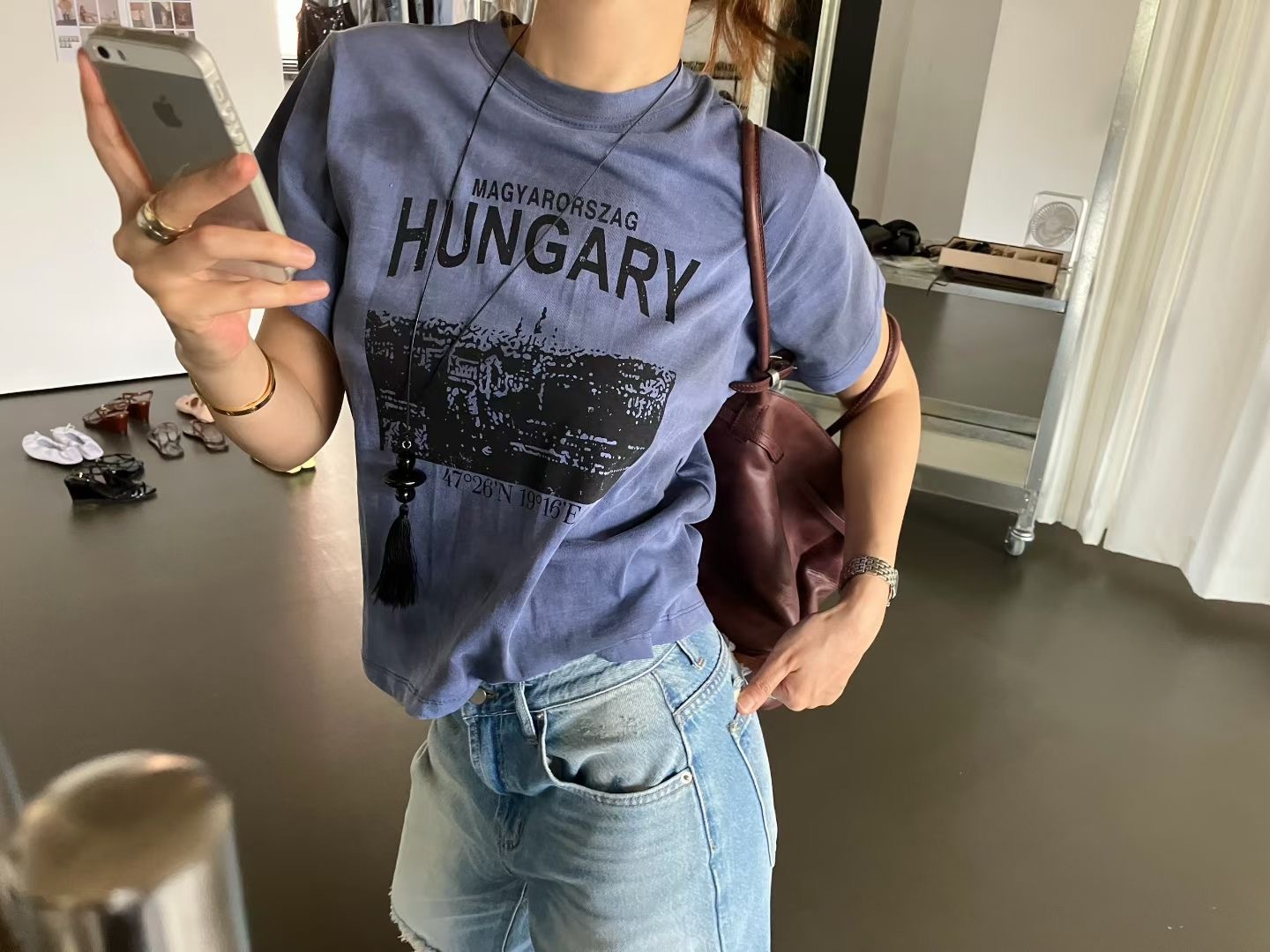 HUNGARY染短袖T