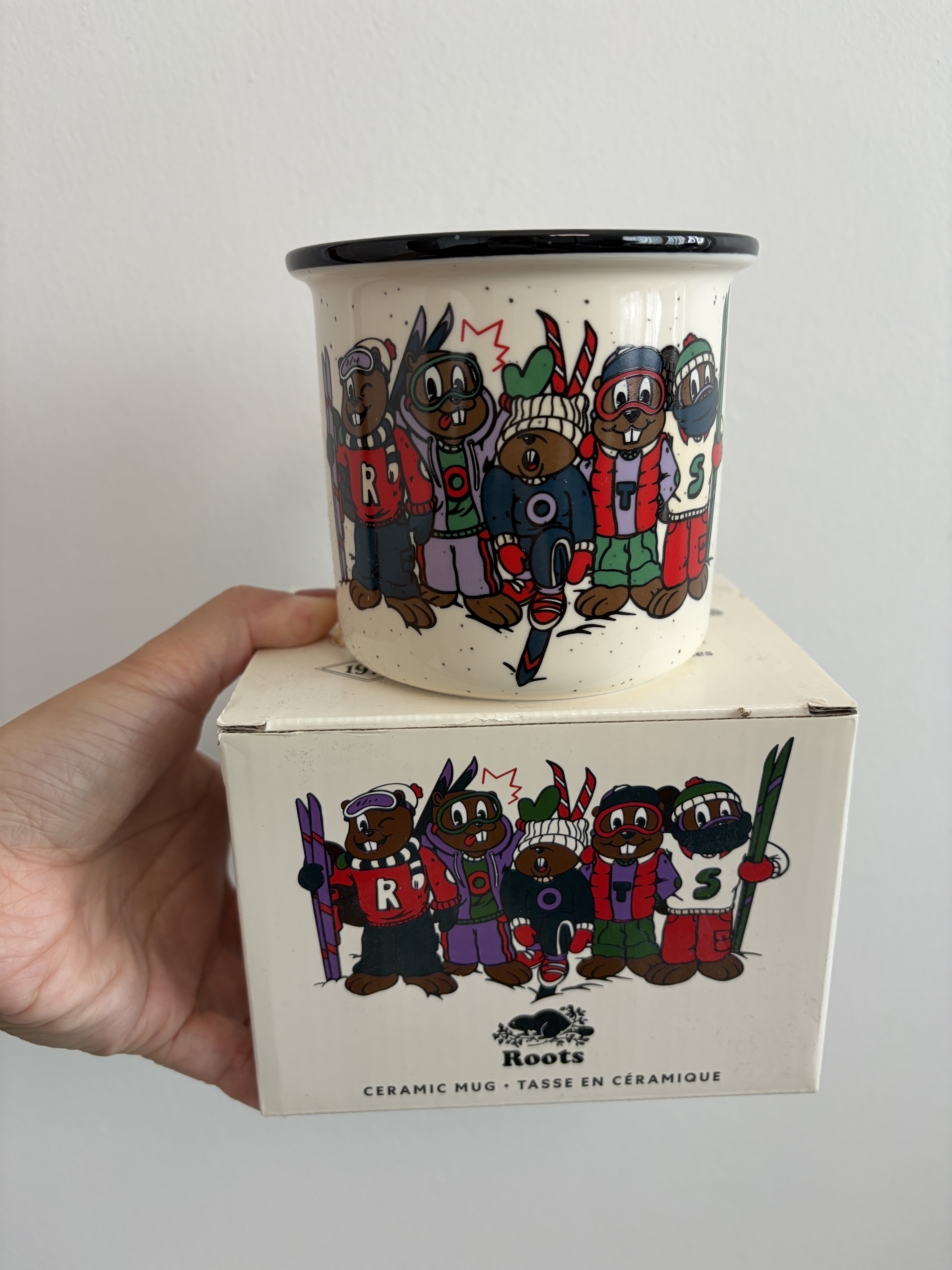 ROOTS  Q版海狸 馬克杯