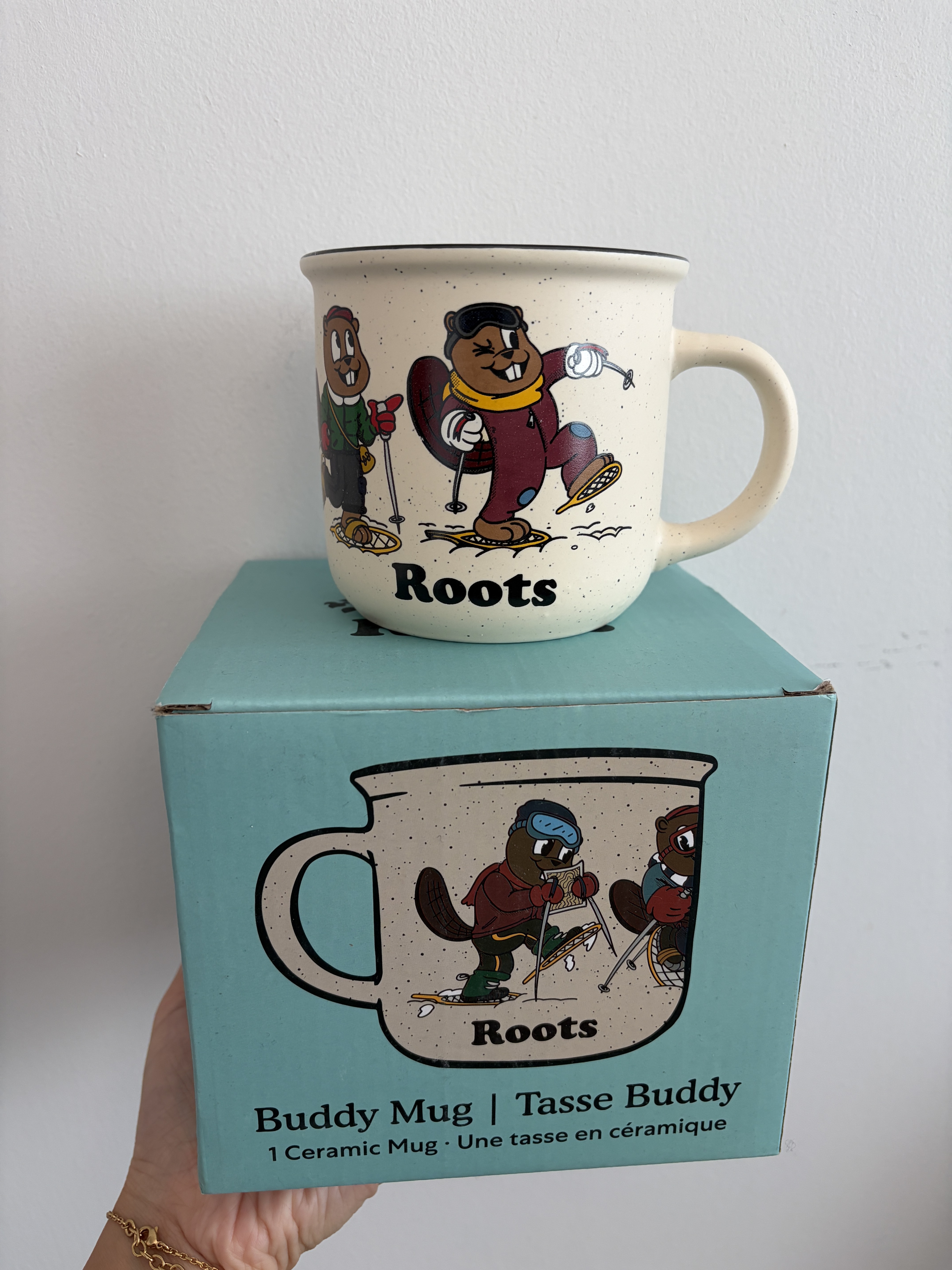 ROOTS  Q版海狸 馬克杯