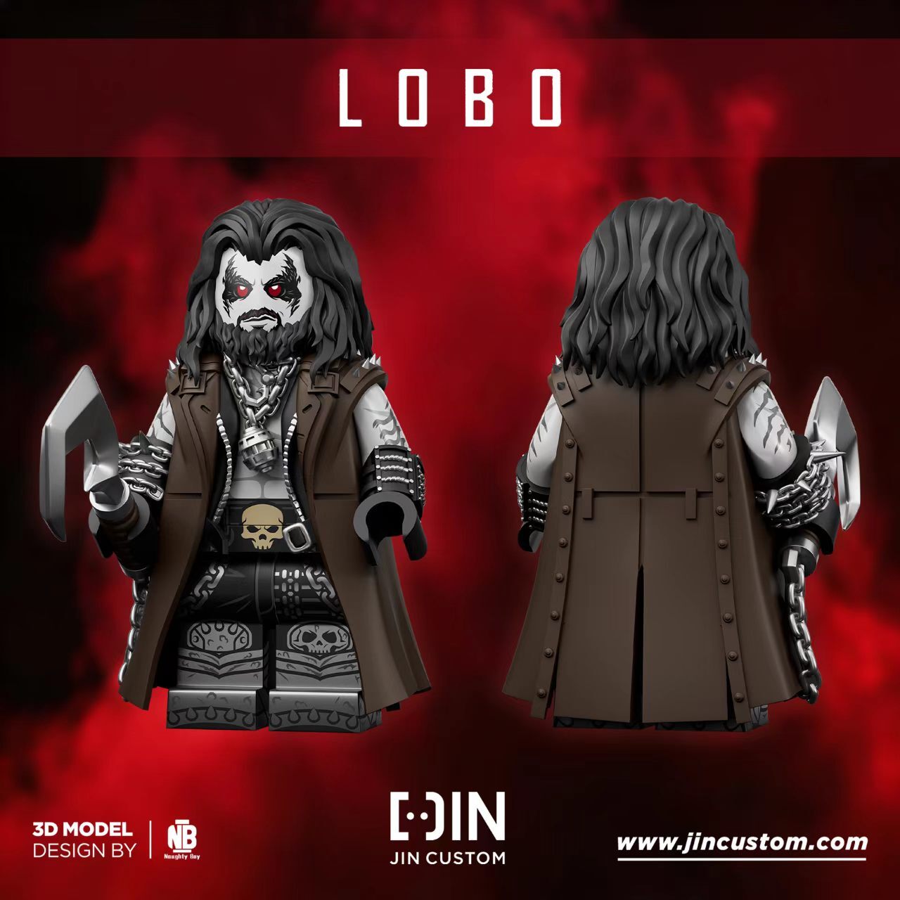 [Jin Custom][Preorder] LOBO [PADprinted]