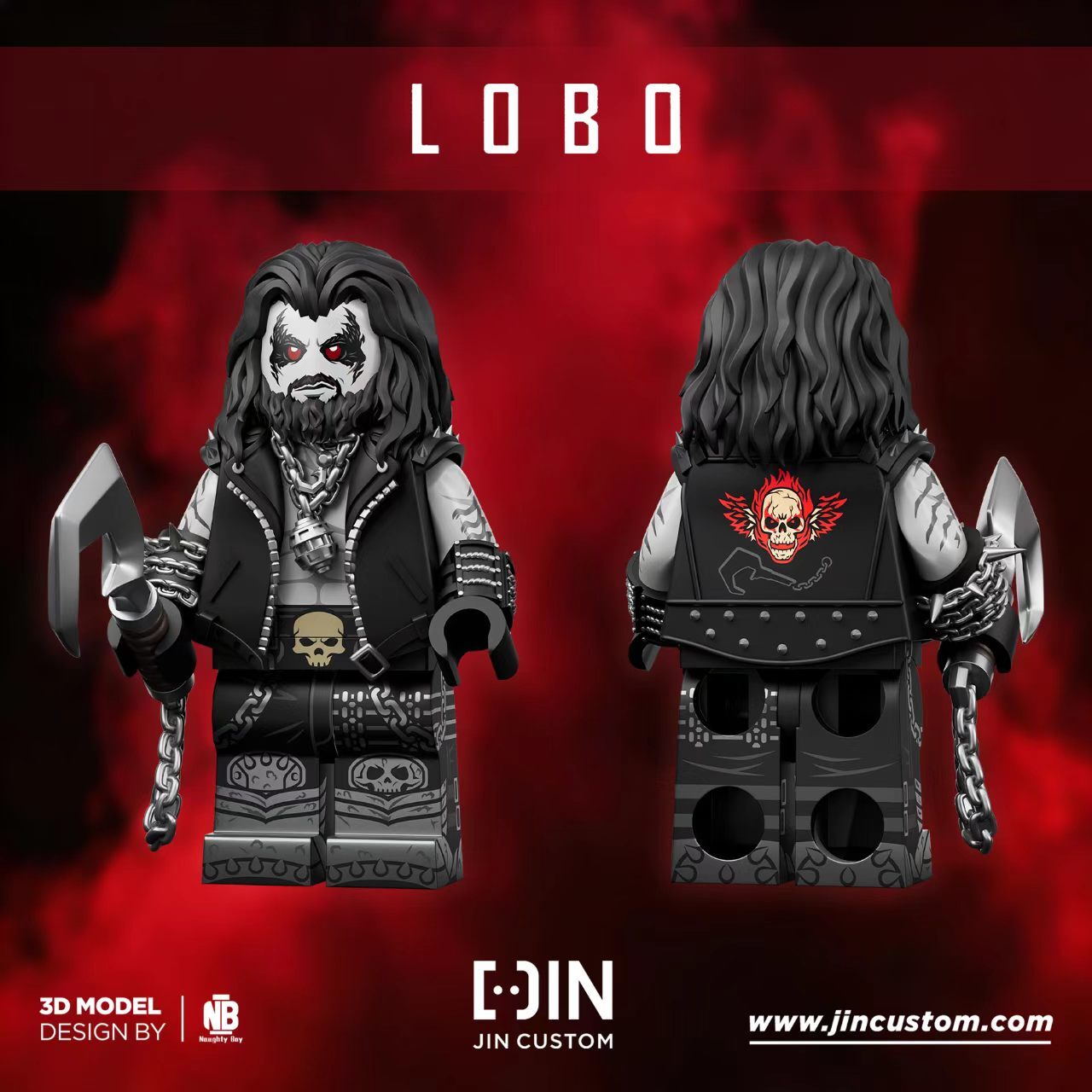 [Jin Custom][Preorder] LOBO [PADprinted]