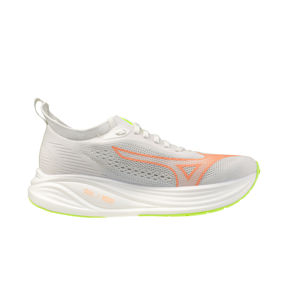Mizuno 美津濃 Neo Zen 2 J1GD268671 女 慢跑鞋 支撐 緩震 競速 白 橘黃