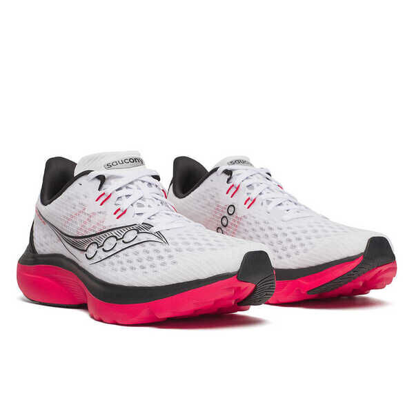 Saucony 索康尼 Kinvara 16 SA21020-01 男 慢跑鞋 跑鞋 路跑 緩震 輕量競速 白 紅