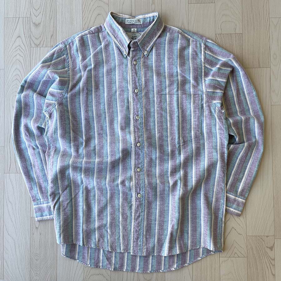 417 Authentic Shirt Wear 條紋長袖恤衫