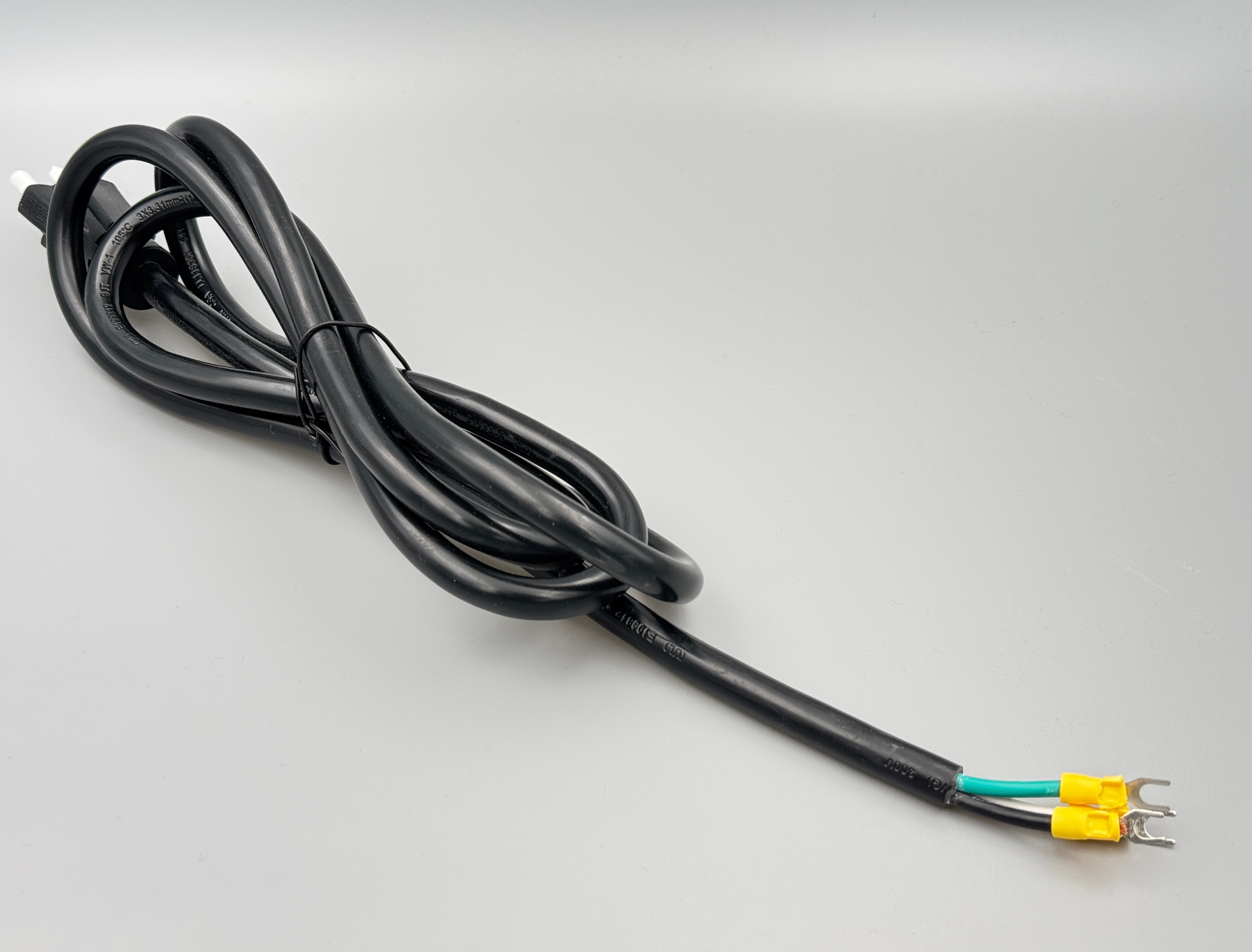 美規 電源線 5-15P AWG12 3.31平方  2公尺 粗電源線 3線 3芯 EATON 飛瑞UPS適用 不斷電系統