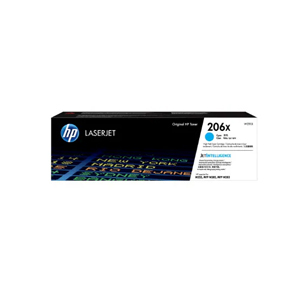 HP W2111X #206X HIGH YIELD CYAN 藍色 ORIGINAL 鐳射打印機 碳粉盒   (2,450PAGES) 102072404