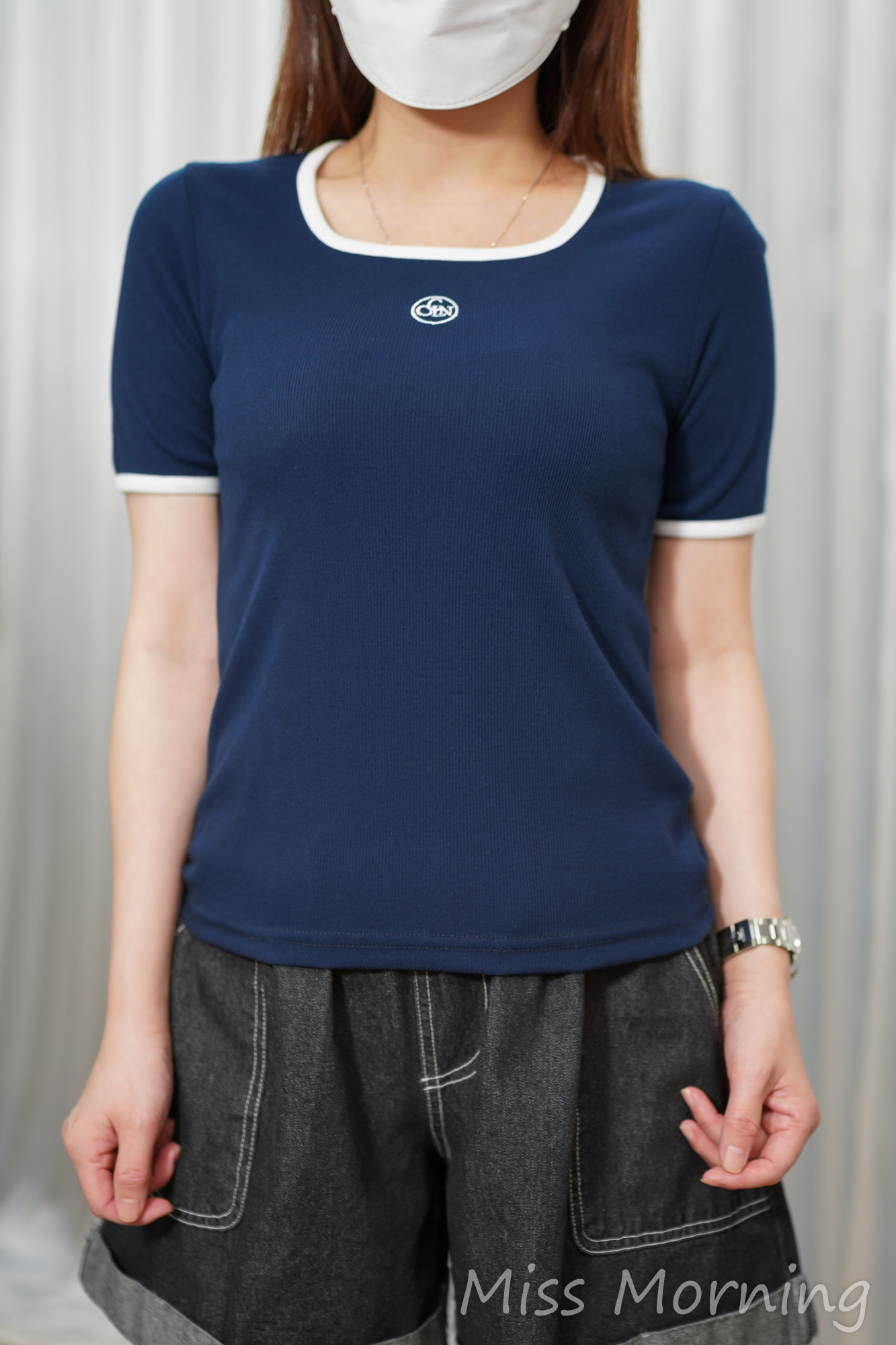 方領靚棉tee(15282)