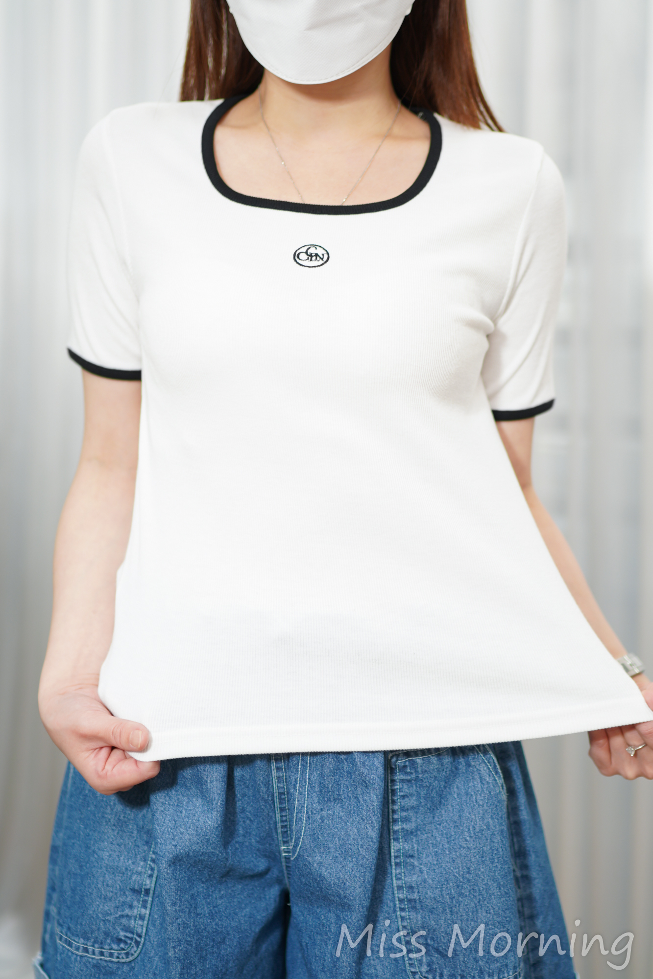 方領靚棉tee(15282)