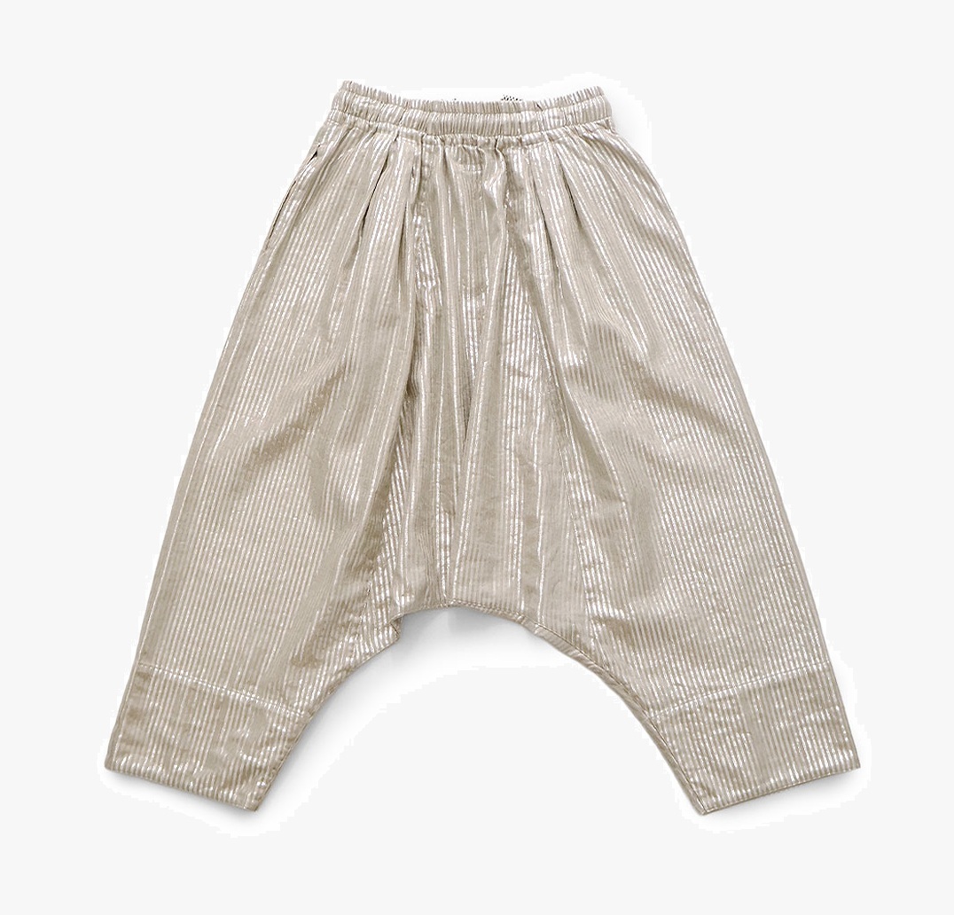KAPITAL 2026 LINEN GLITTER PHILLIES SAROUEL EASY PANTS - THIN STRIPE PRE ORDER ITEM (預訂中)