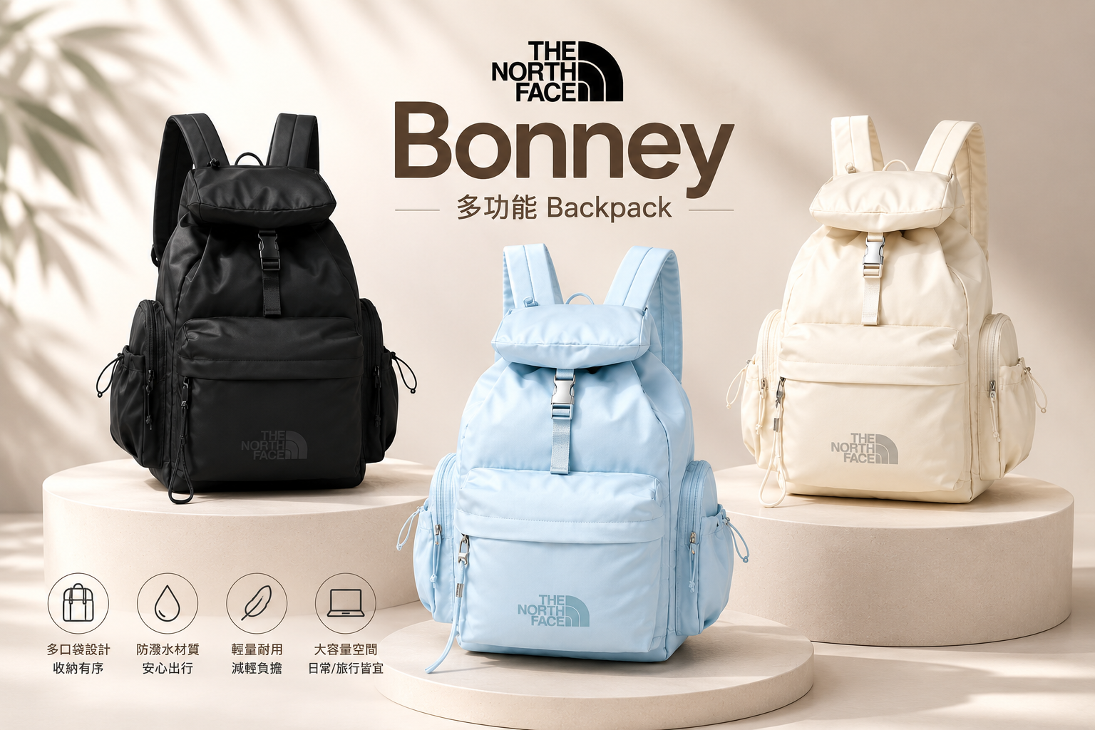 LYS01987 THE NORTH FACE Bonney 多功能Backpack