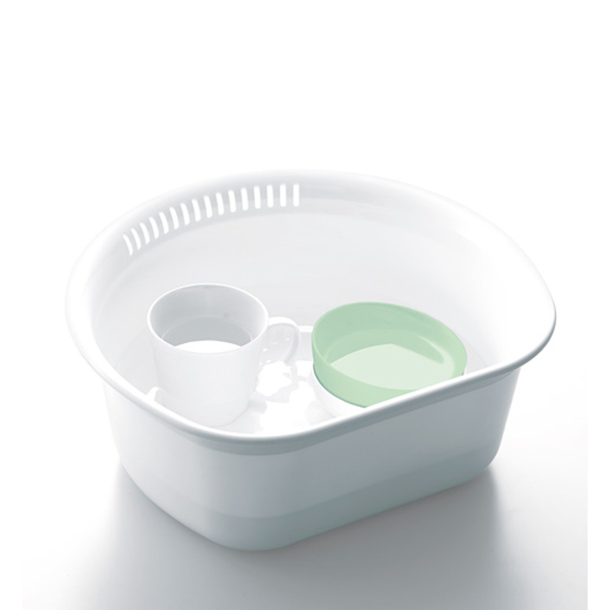 ASVEL POSE D-Shape Washing Basin (NO.35) Green -4311-G1