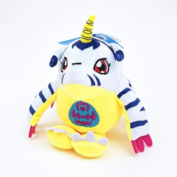 數碼暴龍 加布獸 Q 版毛絨公仔