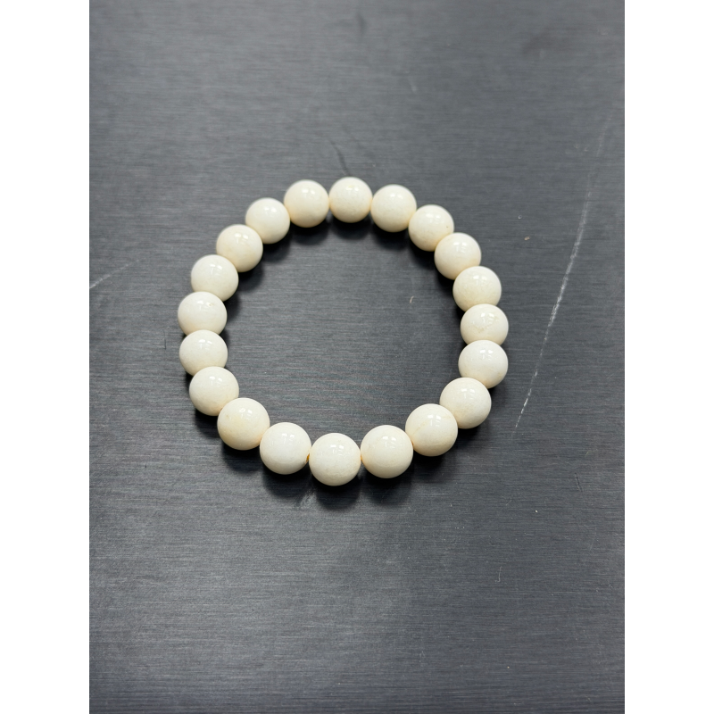 HKAG0626-002 光明圓珠手串8mm (瓷化) 隨機款 (A2)