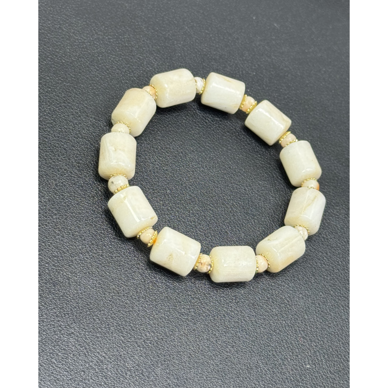 HKAG0626-004 光明舍利管珠手串10mm (瓷化) 隨機款 (A4)